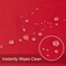 210GSM Rectangle Red Tablecloth, Christmas Decorations Table Cloth Waterproof, Table Cover Protector for Holiday Party Use (Rio Red,60 x 102 Inch)